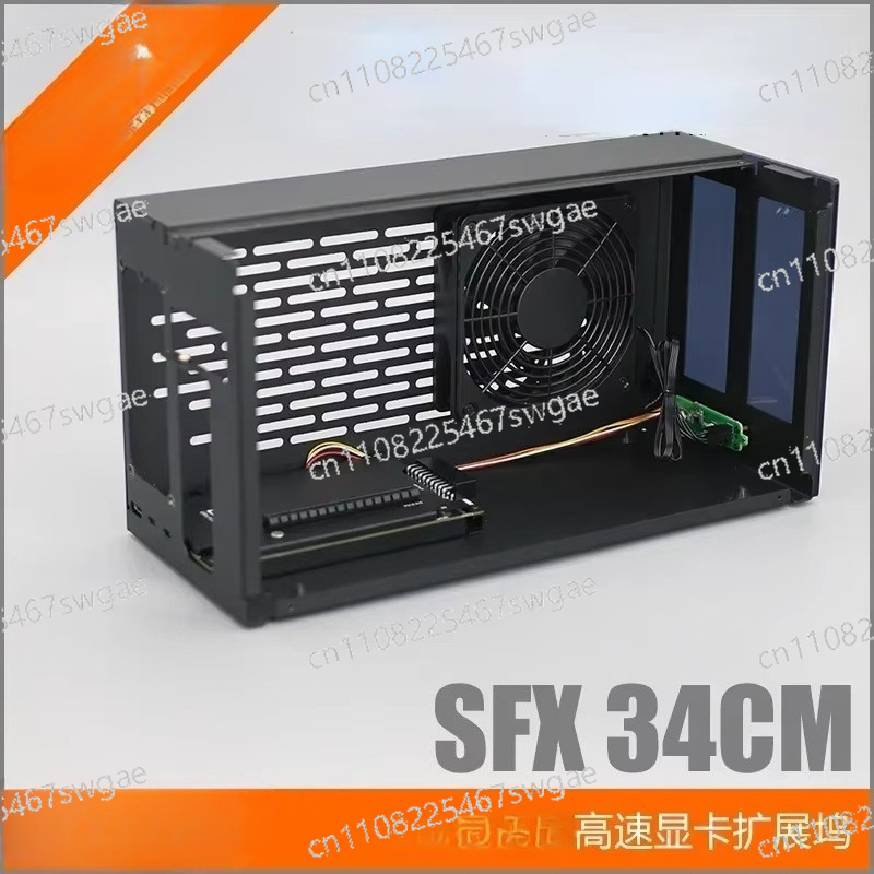 External Gpu Dock Pcie 4.0 Oculink - Metalowa obudowa z złączem Dock, zewnętrzna