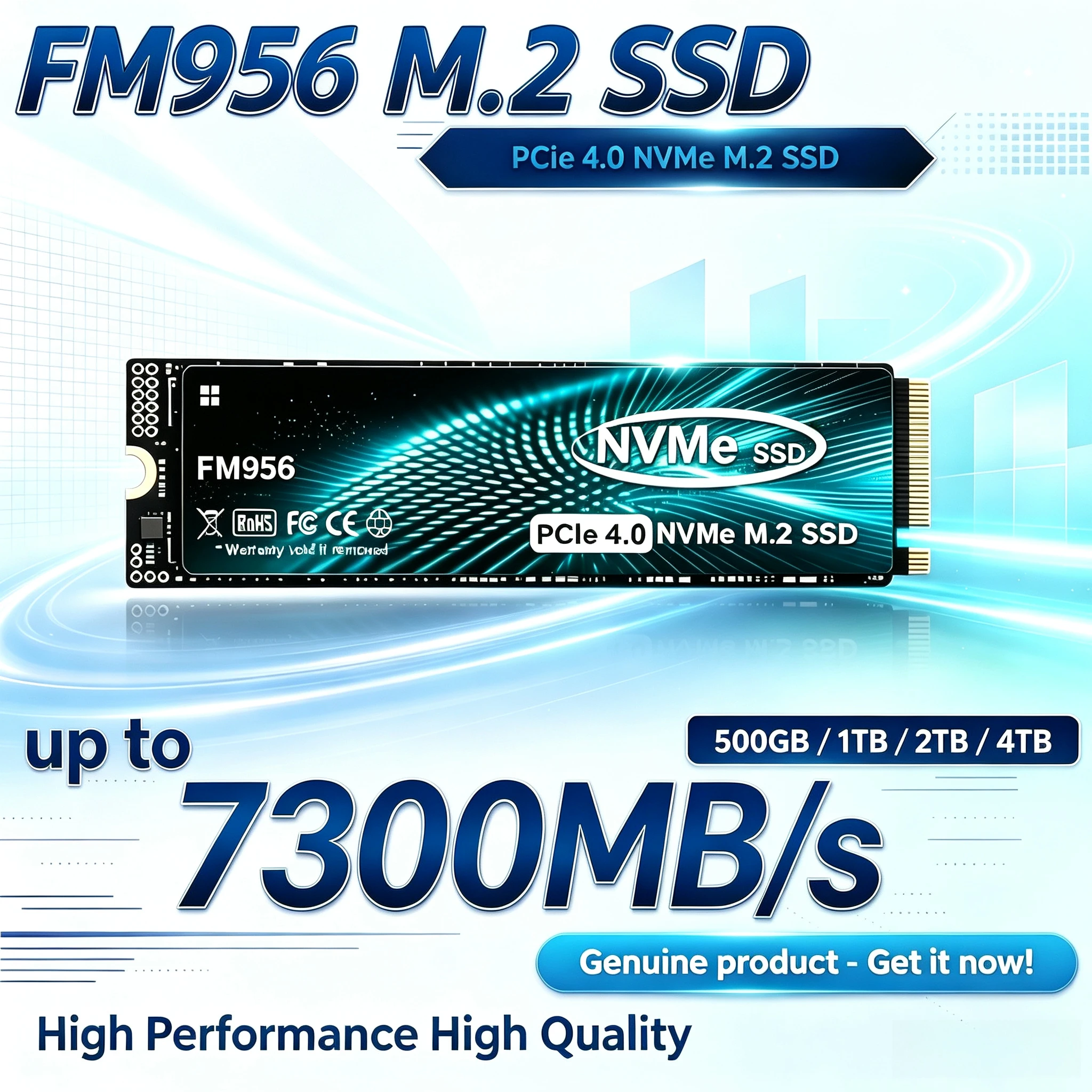 Oryginalny dysk SSD FM956 M.2  – M.2 Nvme 4Tb Pcie 4.0 Ssd recenzja i cena