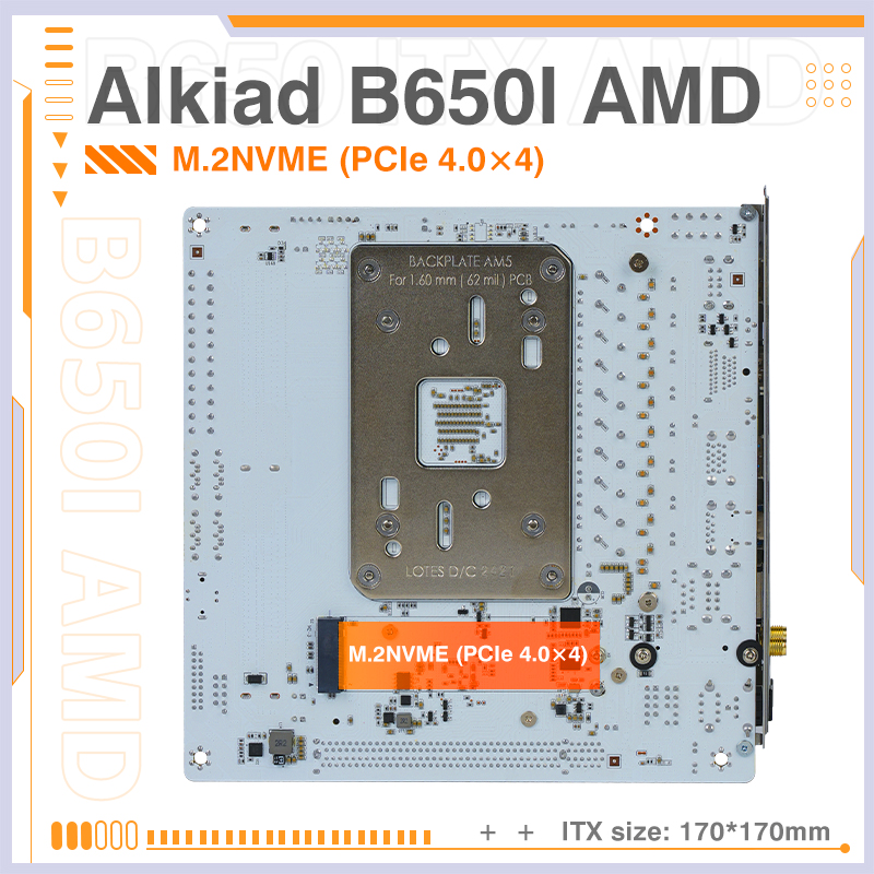 Płyta główna ERYING AM5 obsług – B650 Itx Motherboard Wifi recenzja i cena